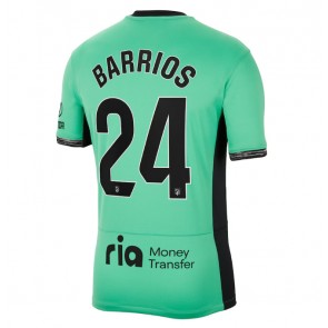 Atletico Madrid Pablo Barrios #24 Tredje trøje 2023-24 Kort ærmer